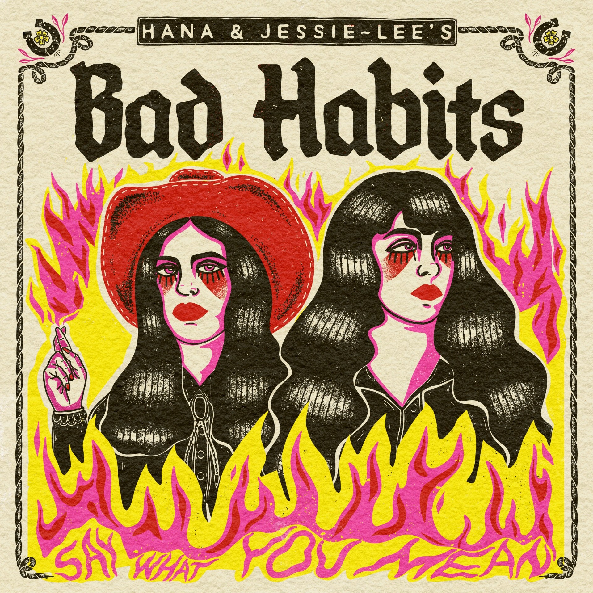 HANA & JESSIE-LEE’S BAD HABITS RELEASE NEW ALBUM AND ANNOUNCE TOUR
DATES